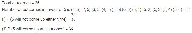 NCERT Solutions For Class 10 Maths Chapter 15 Probability Ex 15.1