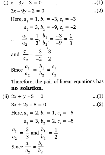 Ncert Solutions For Class 10 Maths Chapter 3 Pair Of Linear