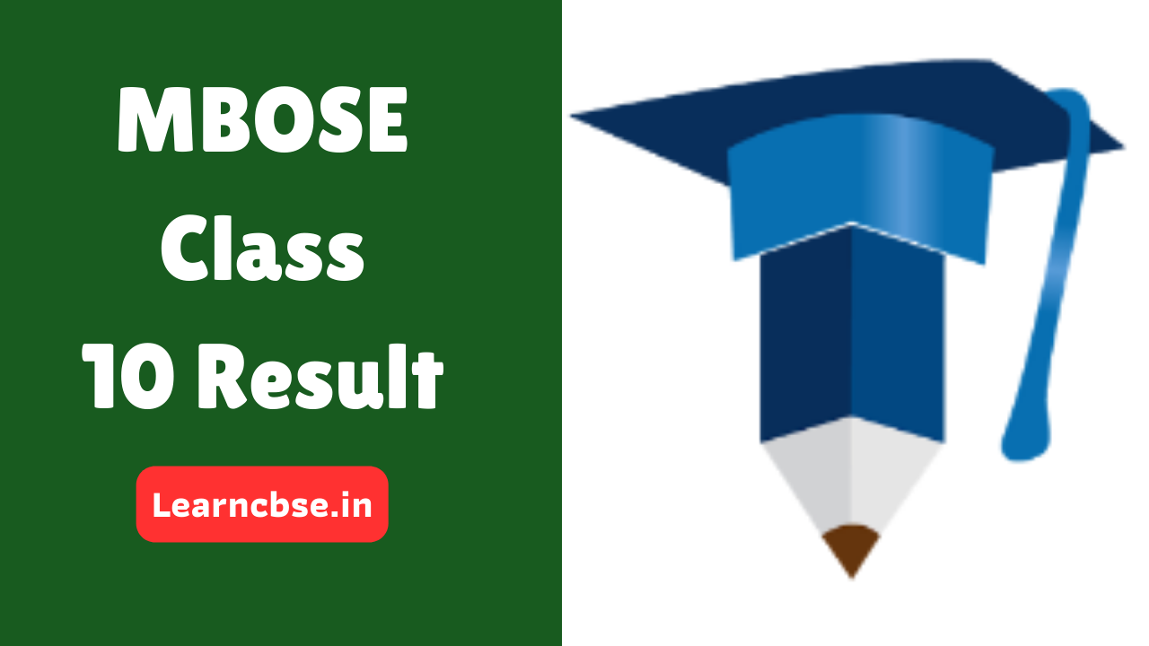 MBOSE Result 2024 for Class 10 Released Today Meghalaya Board SSLC