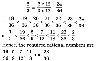NCERT Solutions for Class 7 Maths Chapter 9 Rational Numbers