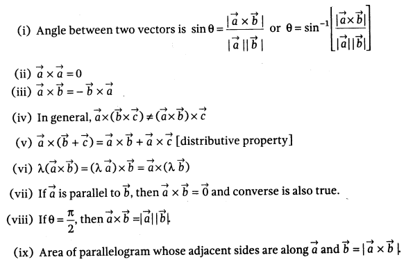 case study on vector algebra class 12