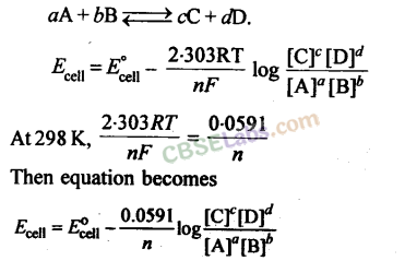 Electrochemistry Class 12 Notes Chemistry Chapter 3 - Learn CBSE