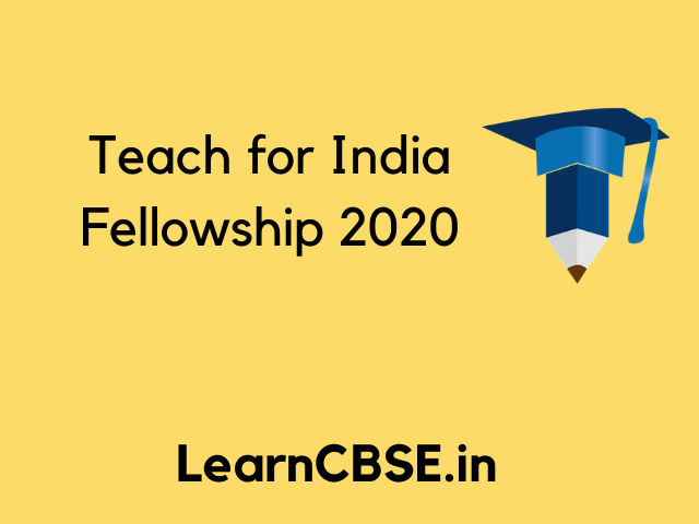 Teach for India Fellowship Program 2024 | Application Form, Dates ...