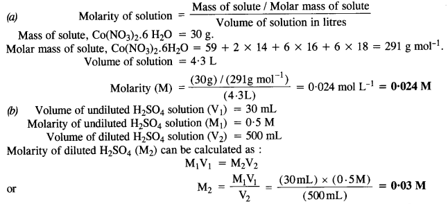 assignment of solutions class 12 chemistry