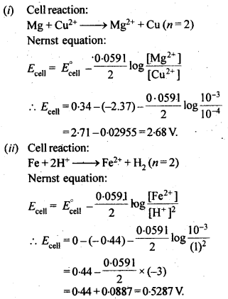 electrochemistry class 12 assignment pdf