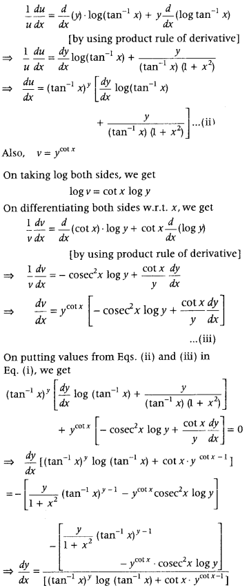 Continuity and Differentiability Class 12 Maths Important Questions Chapter 5 101