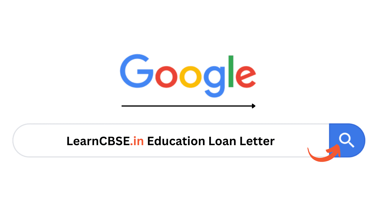 Education Loan Letter